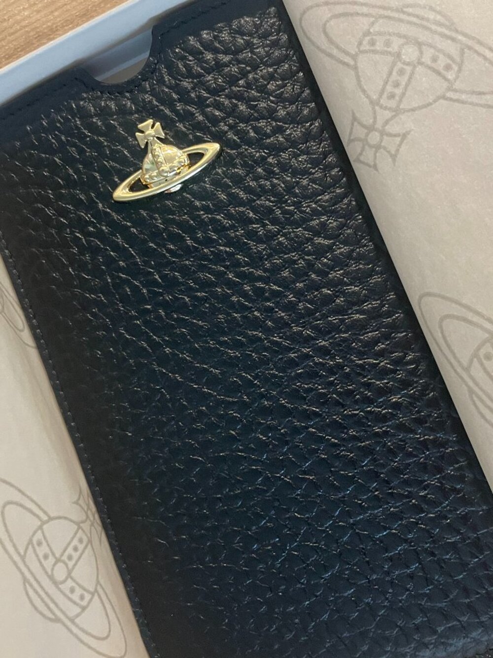 NWT Vivienne Westwood leather phone case